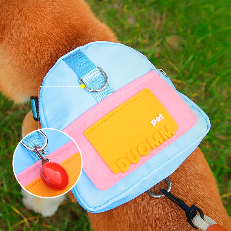 Mochila de Passeio para Cães e Gatos Pet Backpack em Poliéster